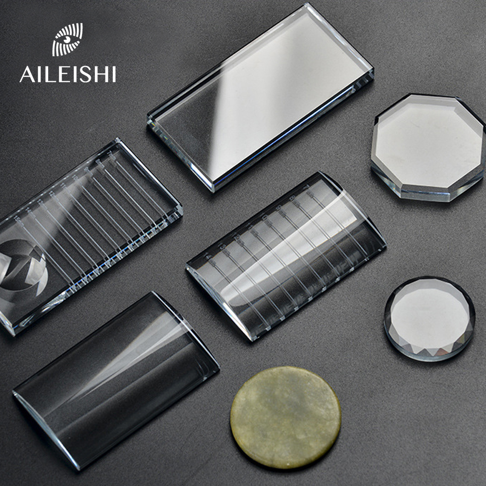 Lash Tray Organizer - Eyelash Extension Pallet Crystal Glass U
