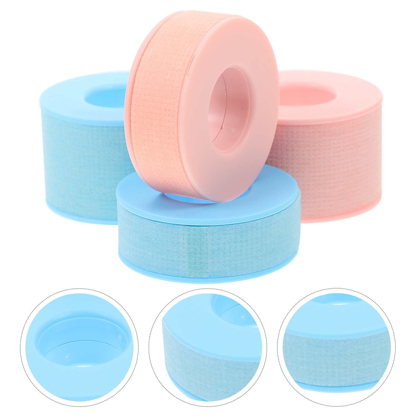 Eyelash Extension Is Safe - 4Pcs Eyelash Extension Adhesive Tape Safe