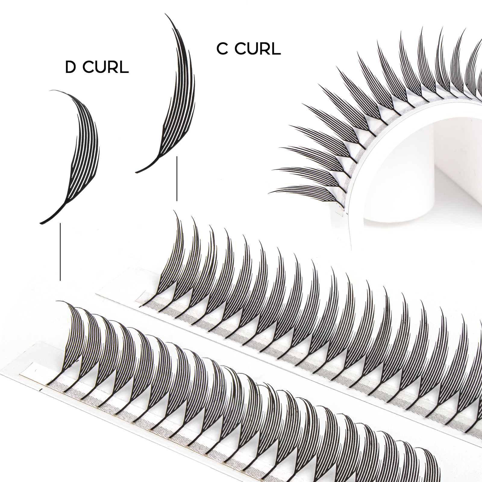Befer Beauty Anime Lashes 240  - Eyelash Extension Wet Look recensione e prezzo