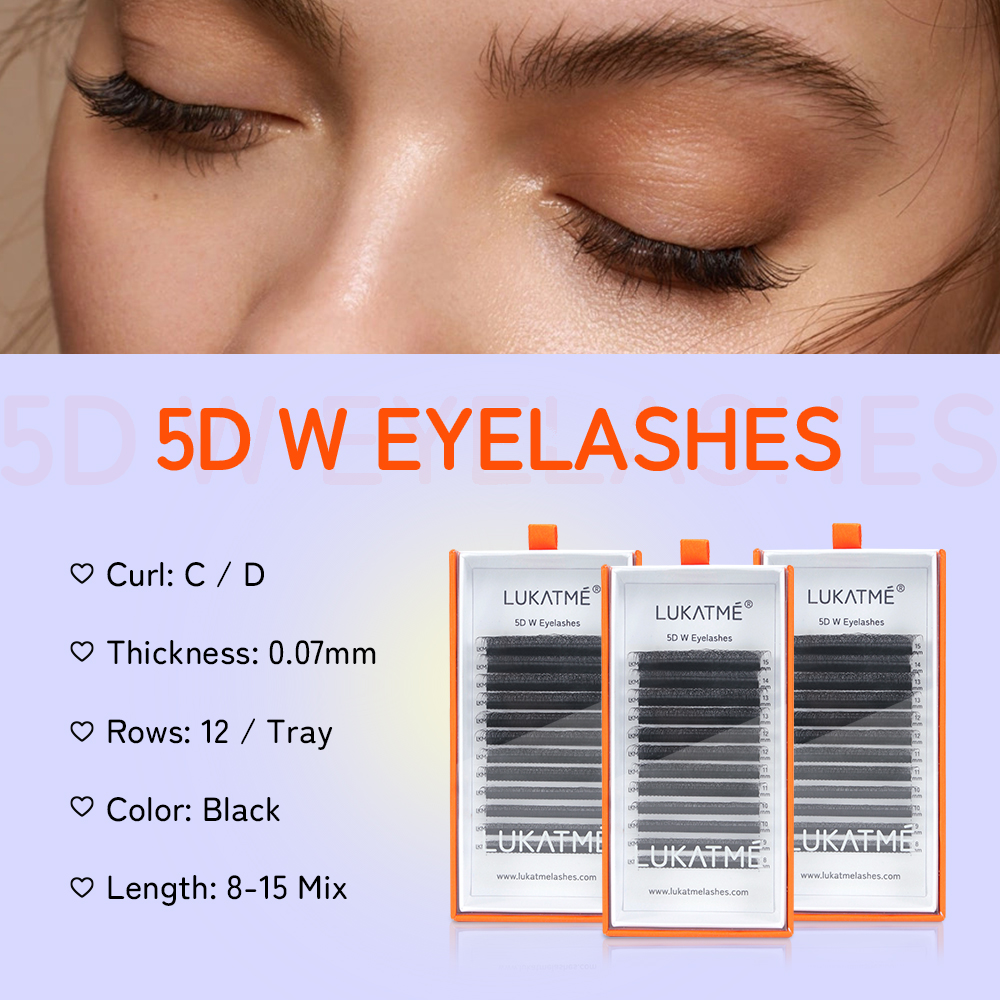LUKATME 5D W Eyelash Extension - Mega Volume Lash recensione e prezzo