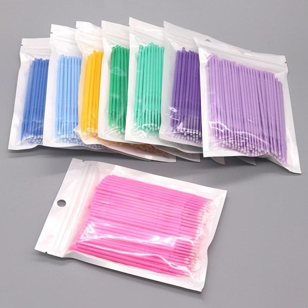 100pcs/lot Micro Brushes Make  - Eyelash Extension Glue recensione e prezzo