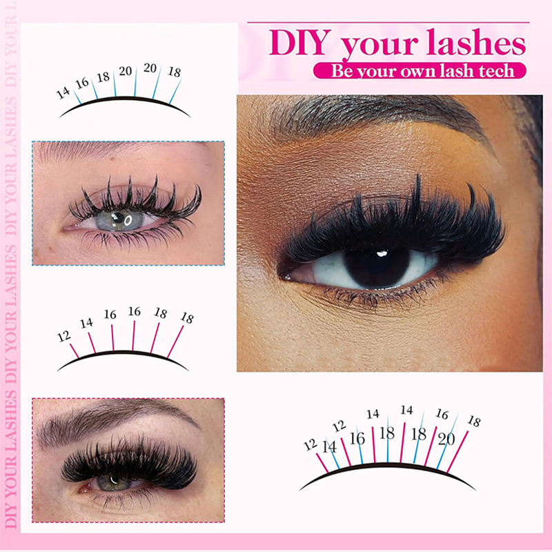 Lash Clusters 80D/100D Spikes  - Mega Volume Lash recensione e prezzo