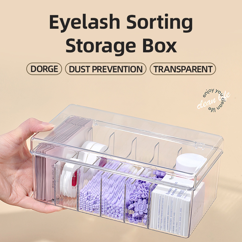 Transparent Eyelash Beauty Org - Lash Tray Organizer recensione e prezzo