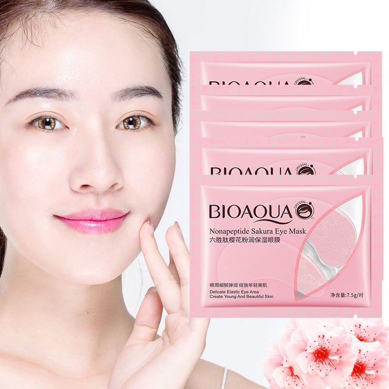 10Pcs=5Pairs Nonapeptide Sakur - Eye Pad Collagen recensione e prezzo