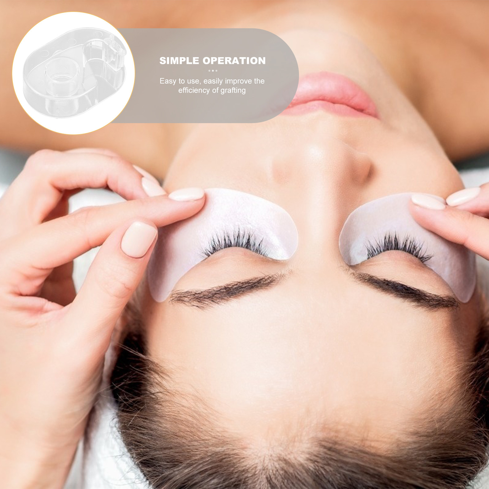 3Pcs Eyelash Tape Cutter Dispe - Eyelash Extension Is Safe recensione e prezzo