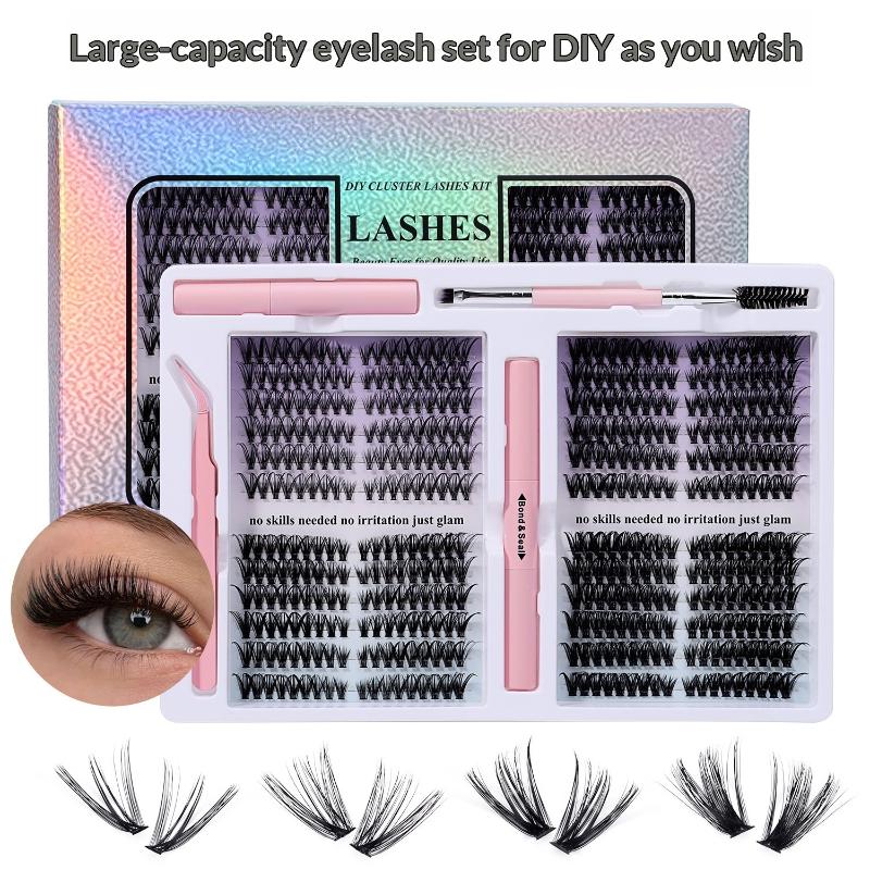 480 DIY Lash Clusters Natural  - Eyelash Extension Glue recensione e prezzo
