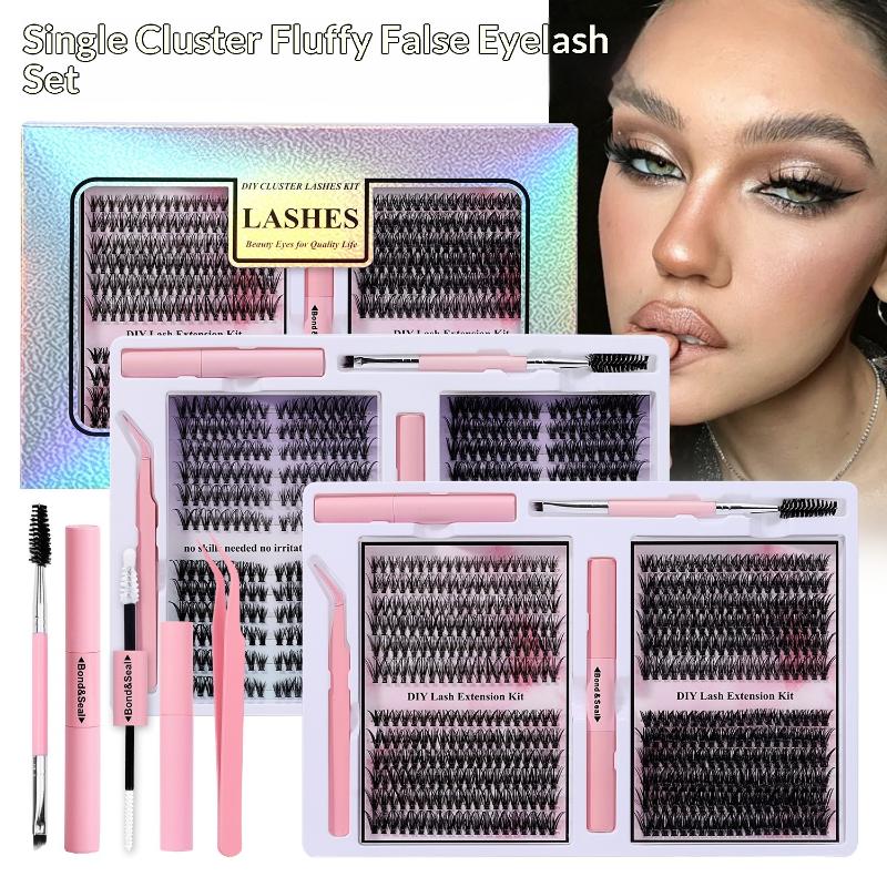 480 DIY Lash Clusters Natural  - Eyelash Extension Glue recensione e prezzo
