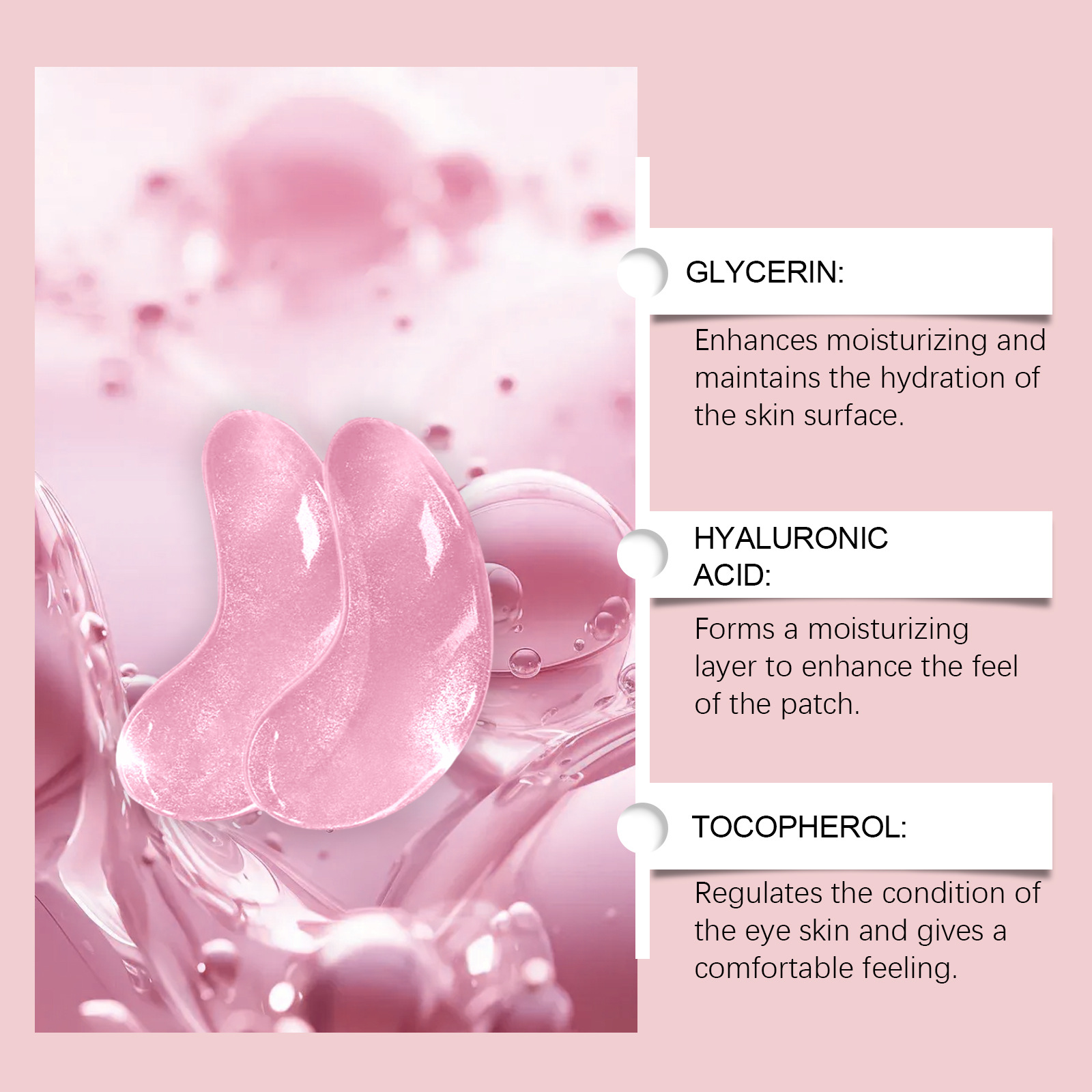 Collagen Water Soluble Eye Mas - Eye Pad Collagen recensione e prezzo