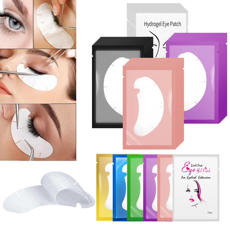 50/100PCS U Shape Eyelash Pads - Eyelash Extension Eye Mask recensione e prezzo