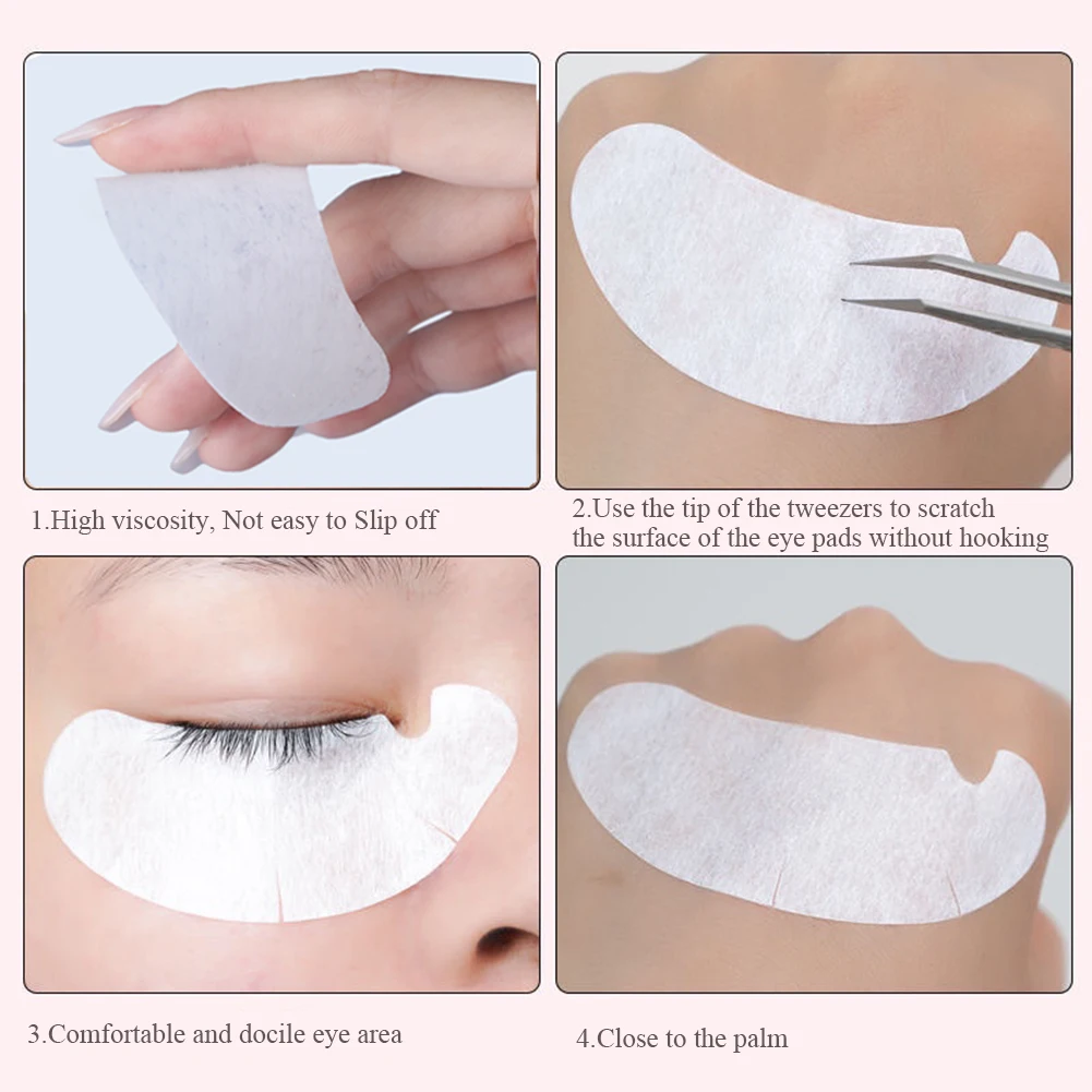 50/100PCS U Shape Eyelash Pads - Eyelash Extension Eye Mask recensione e prezzo