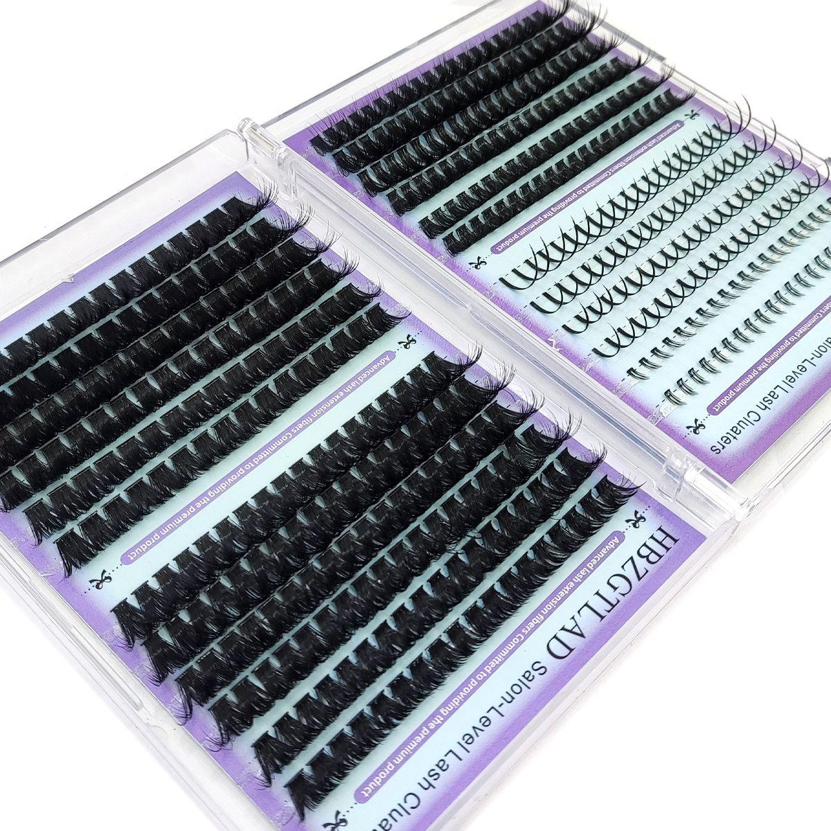 New 24Rows 60D-180D Lash Spike - Eyelash Extension Wet Look recensione e prezzo