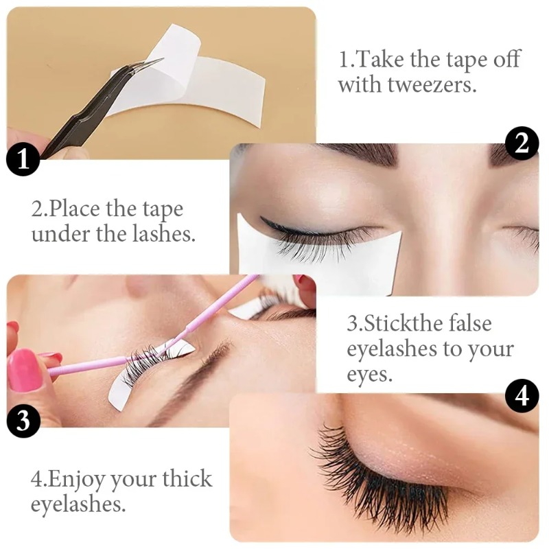 110Pcs Eyelash Extension Stick - Eyelash Extension Eye Mask recensione e prezzo