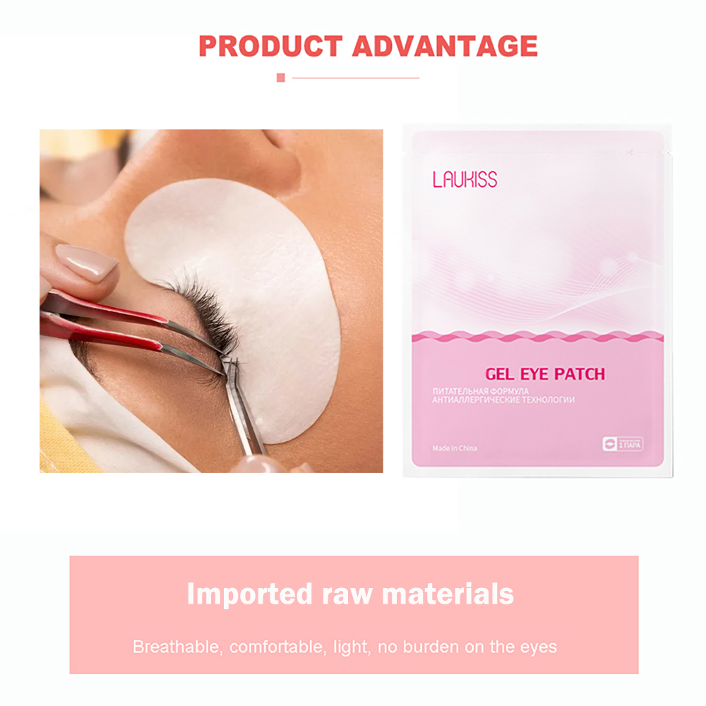 50/200/500 Laukiss Under Eyela - Eyelash Extension Eye Mask recensione e prezzo