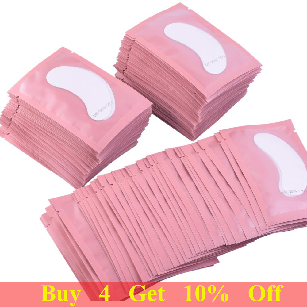 100pairs eye patches eyelash e - Eyelash Extension Eye Mask recensione e prezzo