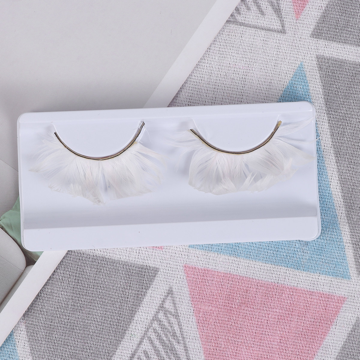 3Pair Pure Color Fake Eyelashe - Eyelash Extension Is Safe recensione e prezzo