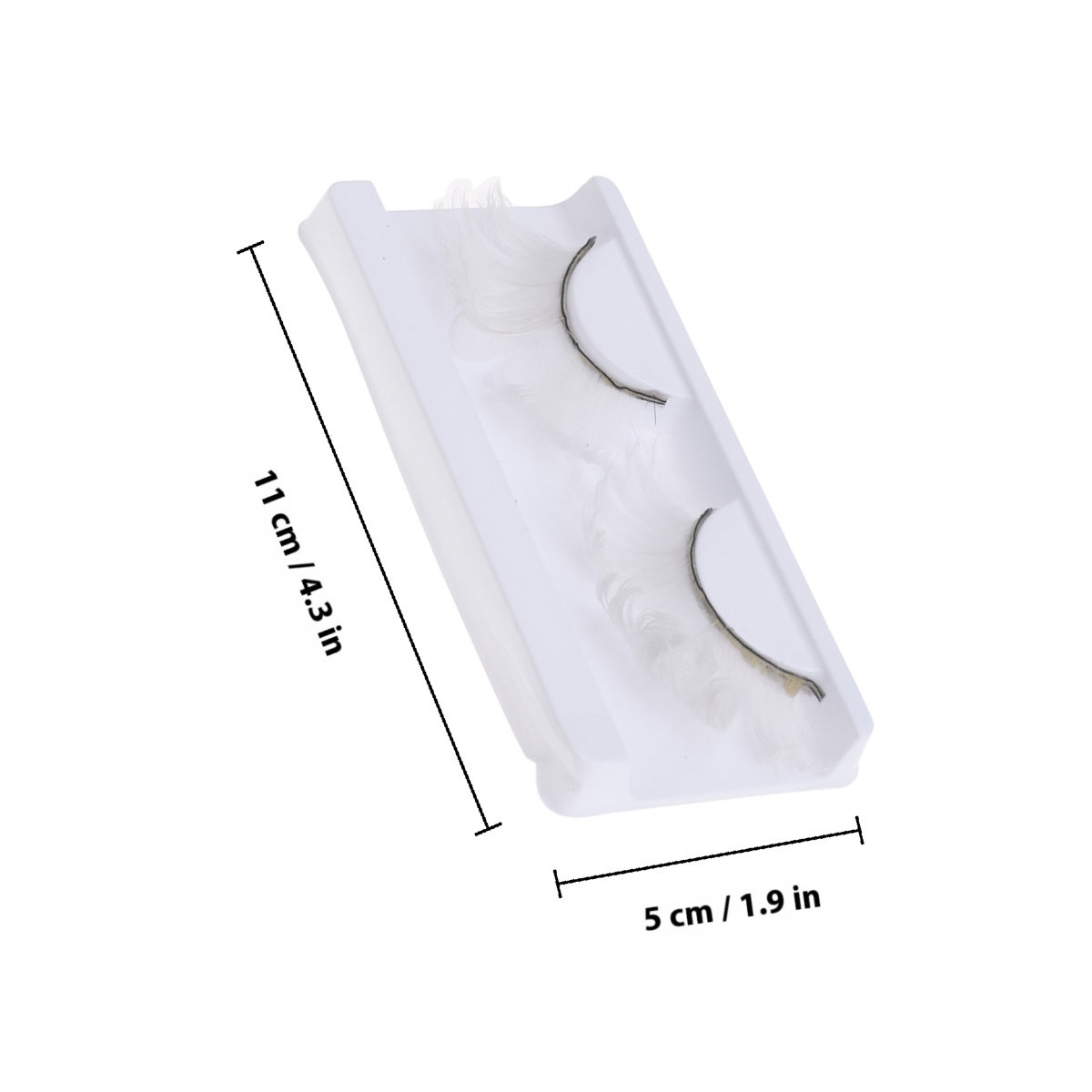 3Pair Pure Color Fake Eyelashe - Eyelash Extension Is Safe recensione e prezzo