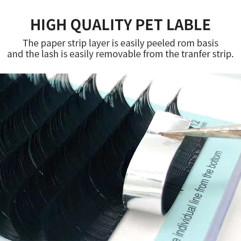 NATUHANA 16Rows C cc D dd Natu - Eyelash Extension Wet Look recensione e prezzo