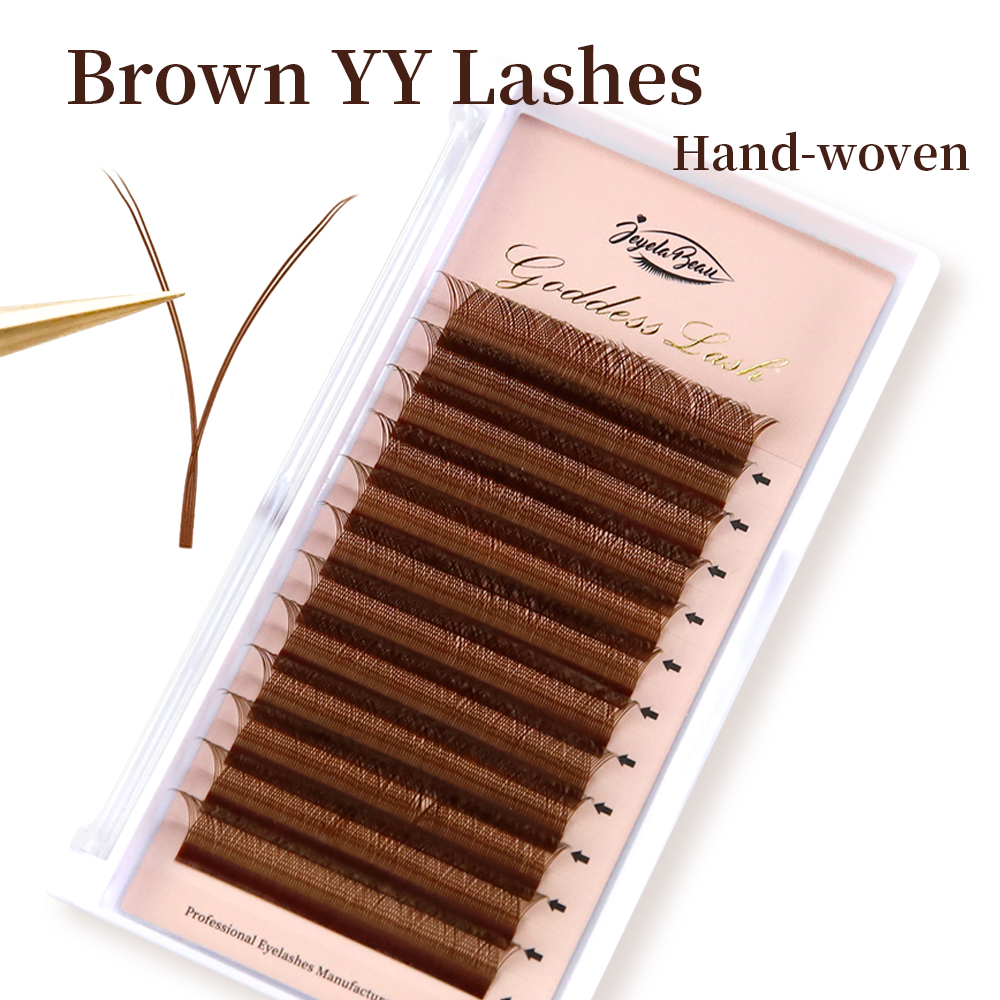 Goddess Brown YY Shape Lashes  - Eyelash Extension Yelix recensione e prezzo