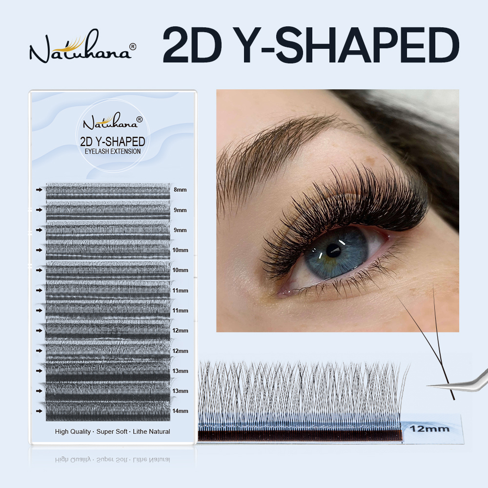 NATUHANA Single Tip 2D YY Lash - Eyelash Extension Yelix recensione e prezzo