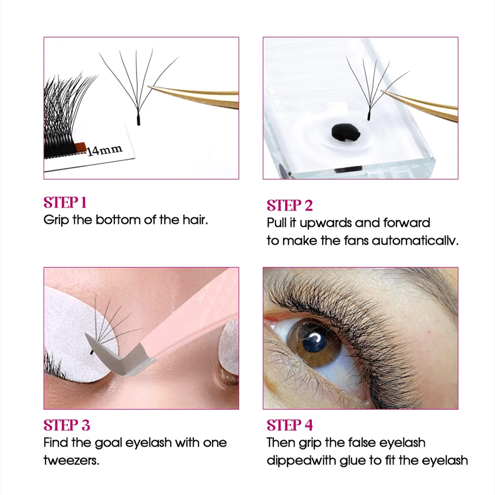FADVAN Light 5D W Shaped 0.07m - Eyelash Extension Wet Look recensione e prezzo