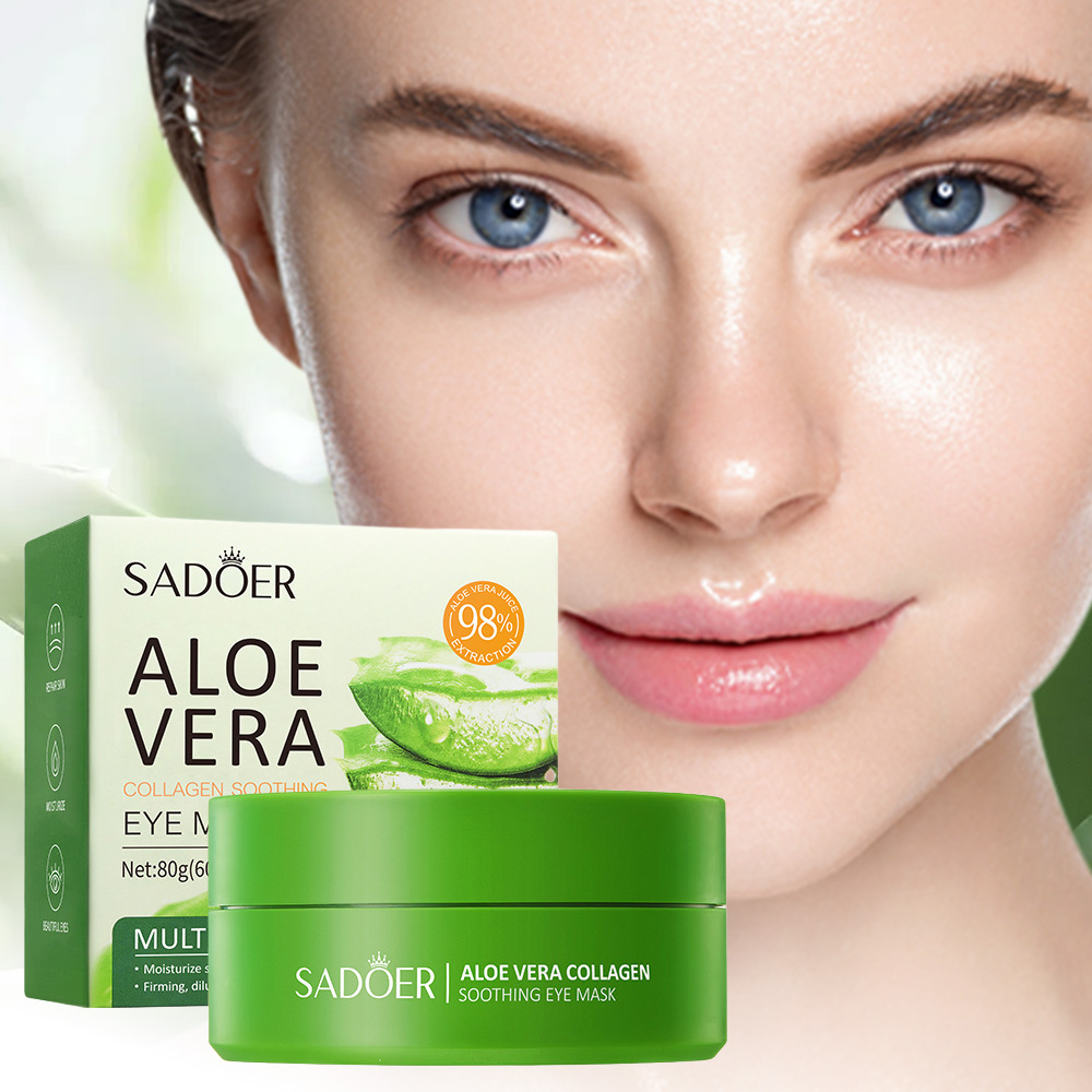 SADOER Aloe Vera Collagen Soot - Eye Pad Collagen recensione e prezzo