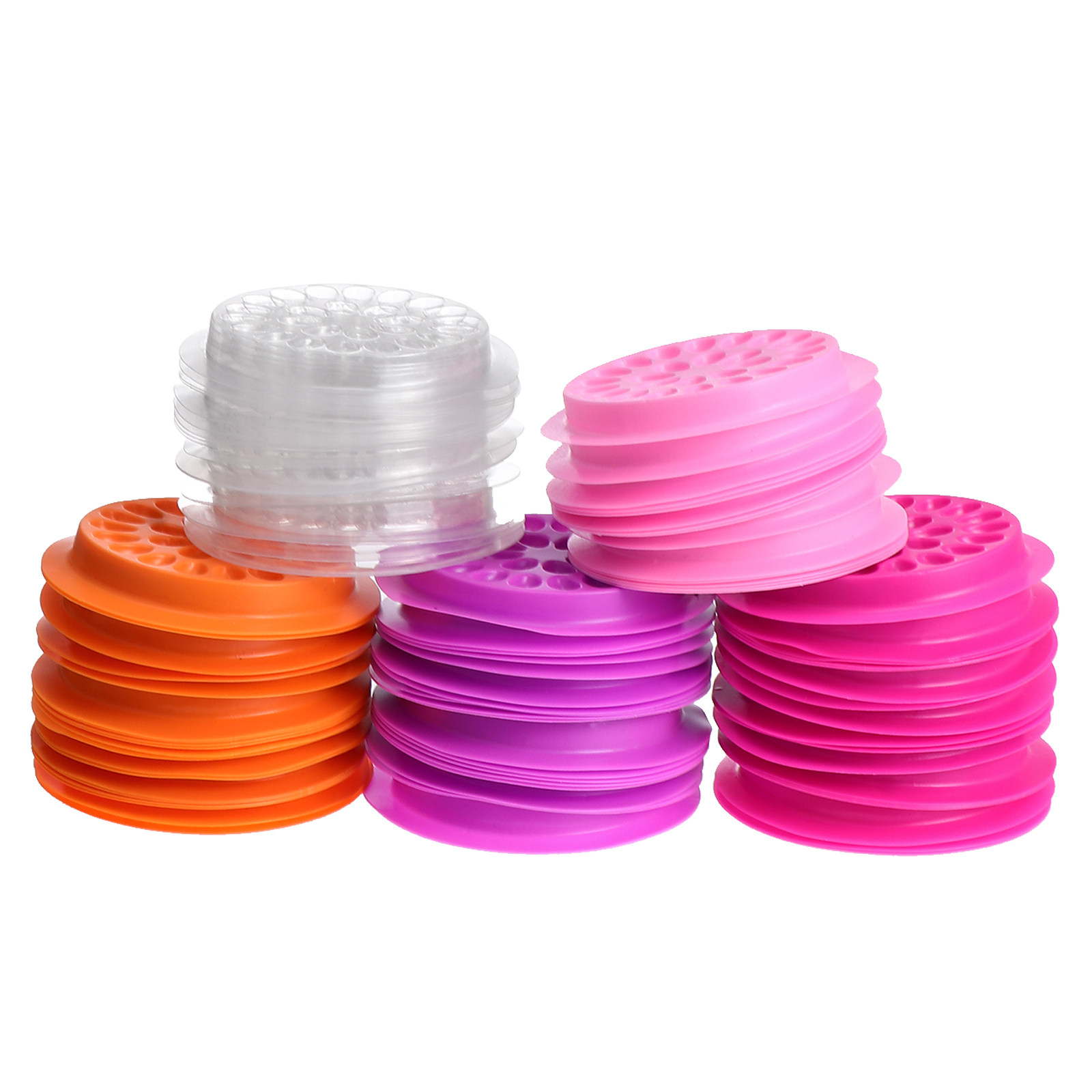 100Pcs Flower Shape Eyelash Gl - Eyelash Extension Is Safe recensione e prezzo