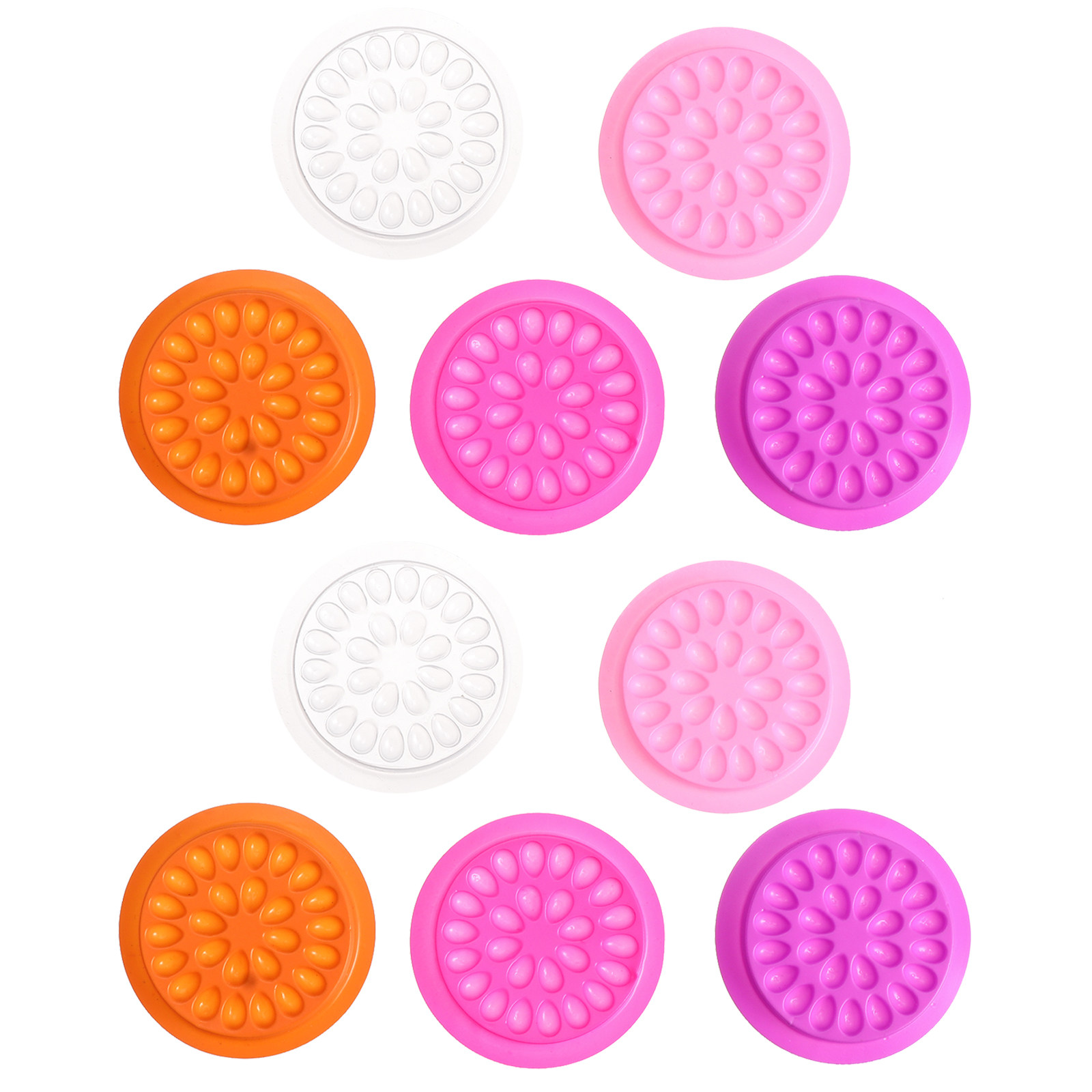 100Pcs Flower Shape Eyelash Gl - Eyelash Extension Is Safe recensione e prezzo