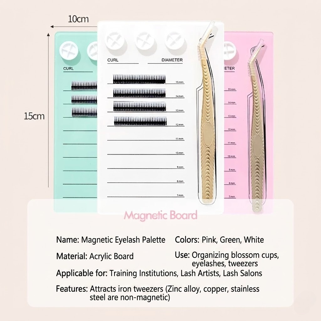 Magnetic Eyelash Extension Pal - Lash Tray Organizer recensione e prezzo