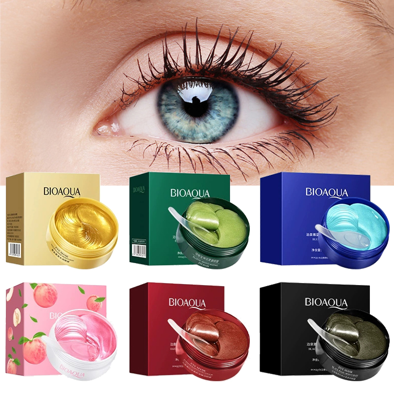 60pcs BIOAQUA Crystal Collagen - Eye Pad Collagen recensione e prezzo