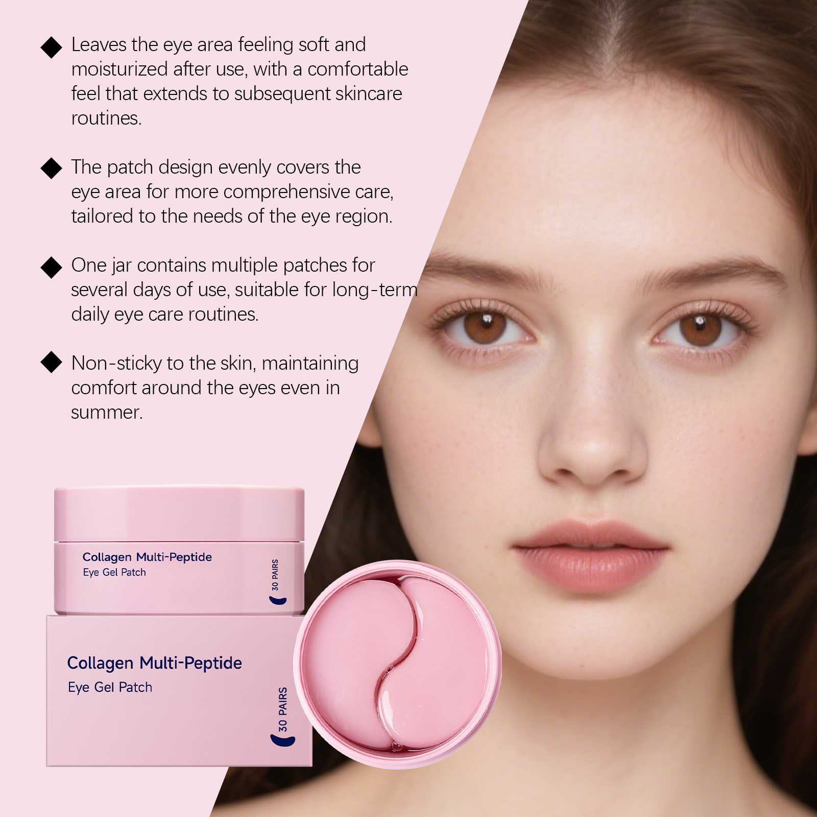 Collagen Multi-peptide Eye Gel - Eye Pad Collagen recensione e prezzo