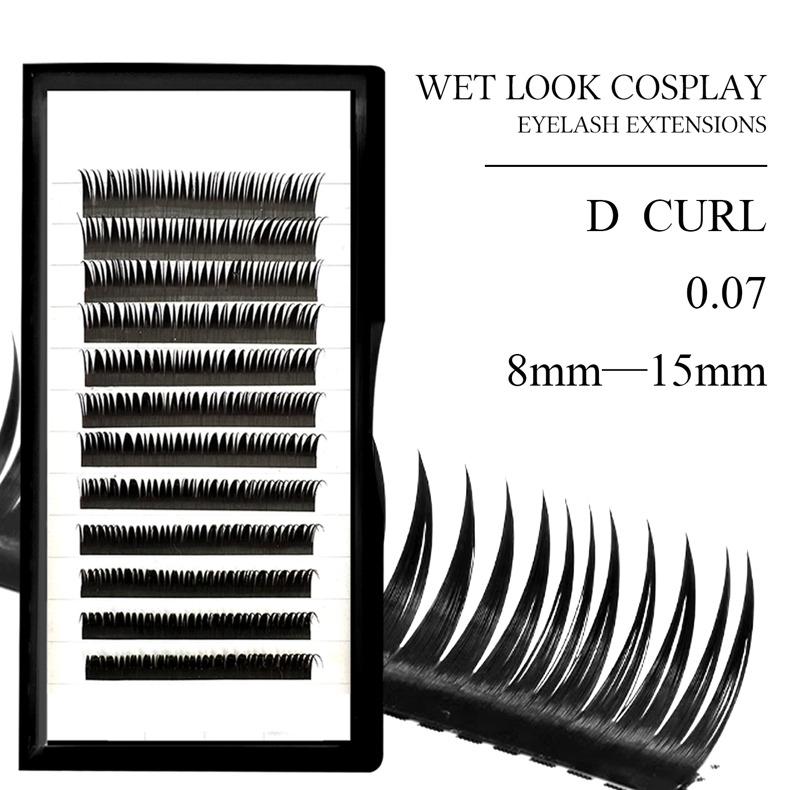 Wet look Cosplay Eyelash Exten - Eyelash Extension Wet Look recensione e prezzo