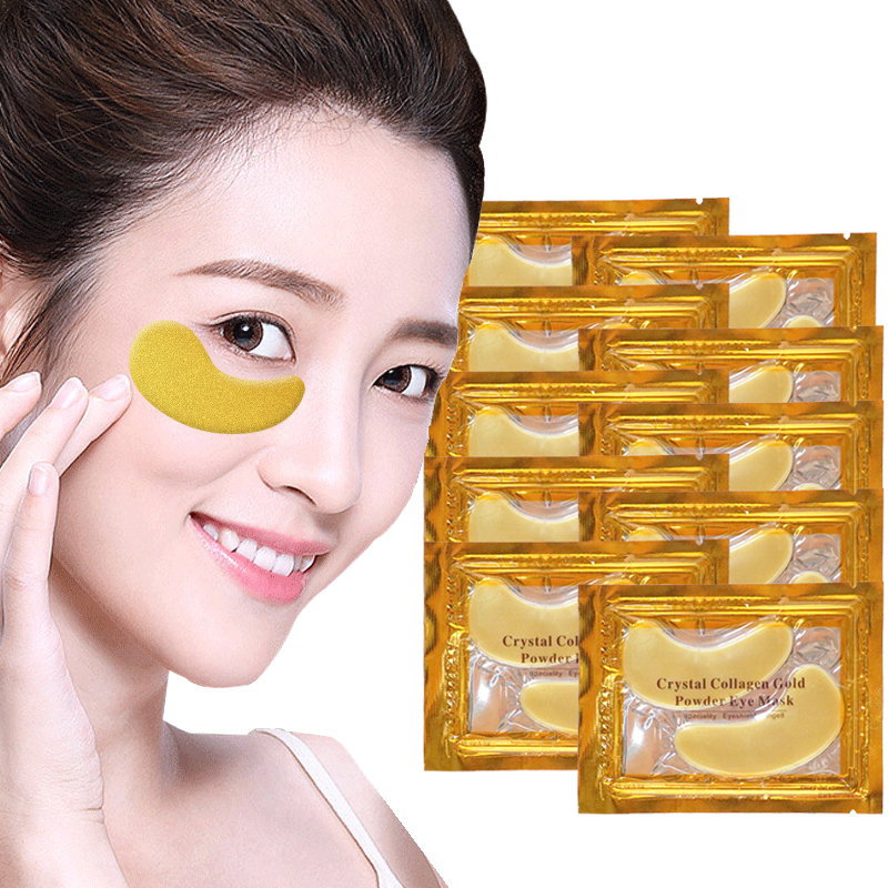 5/10/20/30 Pairs Crystal Gold  - Eye Pad Collagen recensione e prezzo