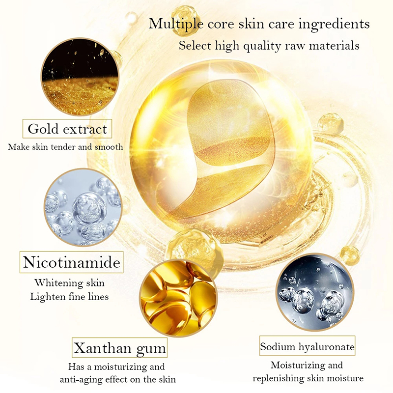 5/10/20/30 Pairs Crystal Gold  - Eye Pad Collagen recensione e prezzo