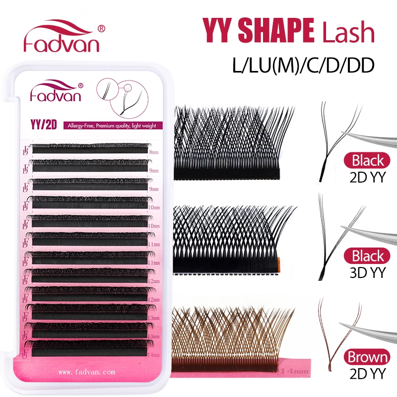 FADVAN YY/SYY Shape L/LU(M)/C/ - Eyelash Extension Yelix recensione e prezzo
