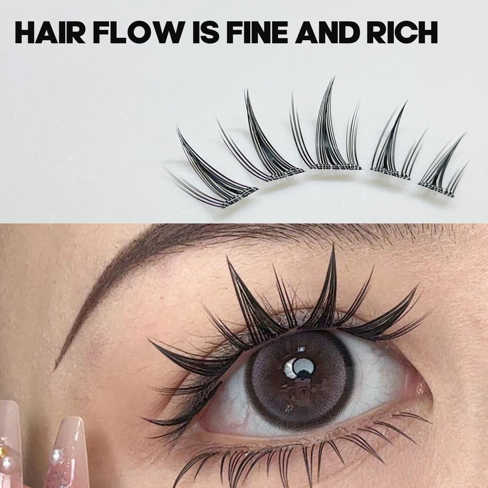 11-13mm False Eyelashes No Glu - Eyelash Extension No 11 recensione e prezzo
