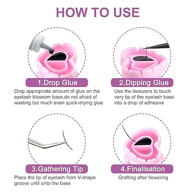 100pcs/bag Disposable Eyelash  - Eyelash Extension Glue recensione e prezzo