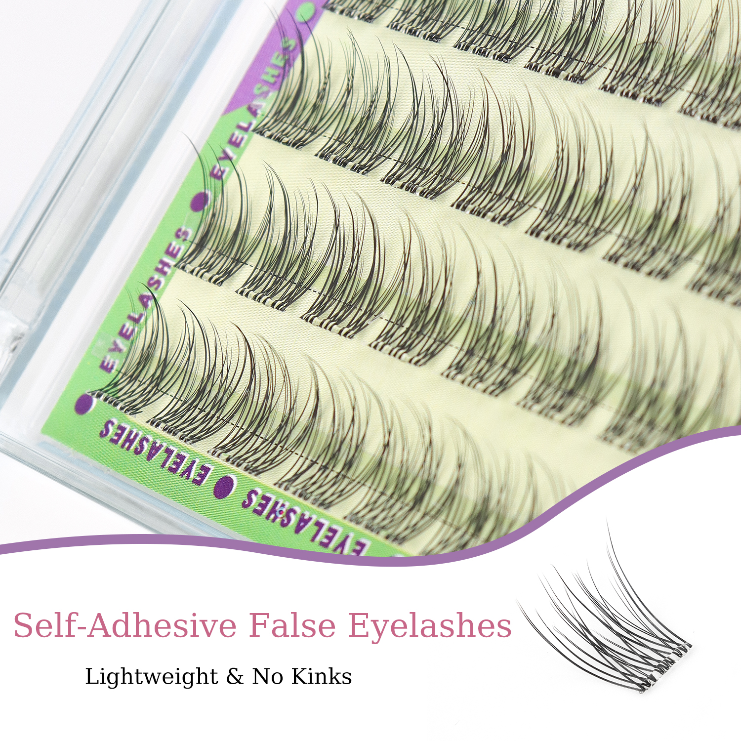 120PCS Natural Self Adhesive E - Eyelash Extension No 11 recensione e prezzo