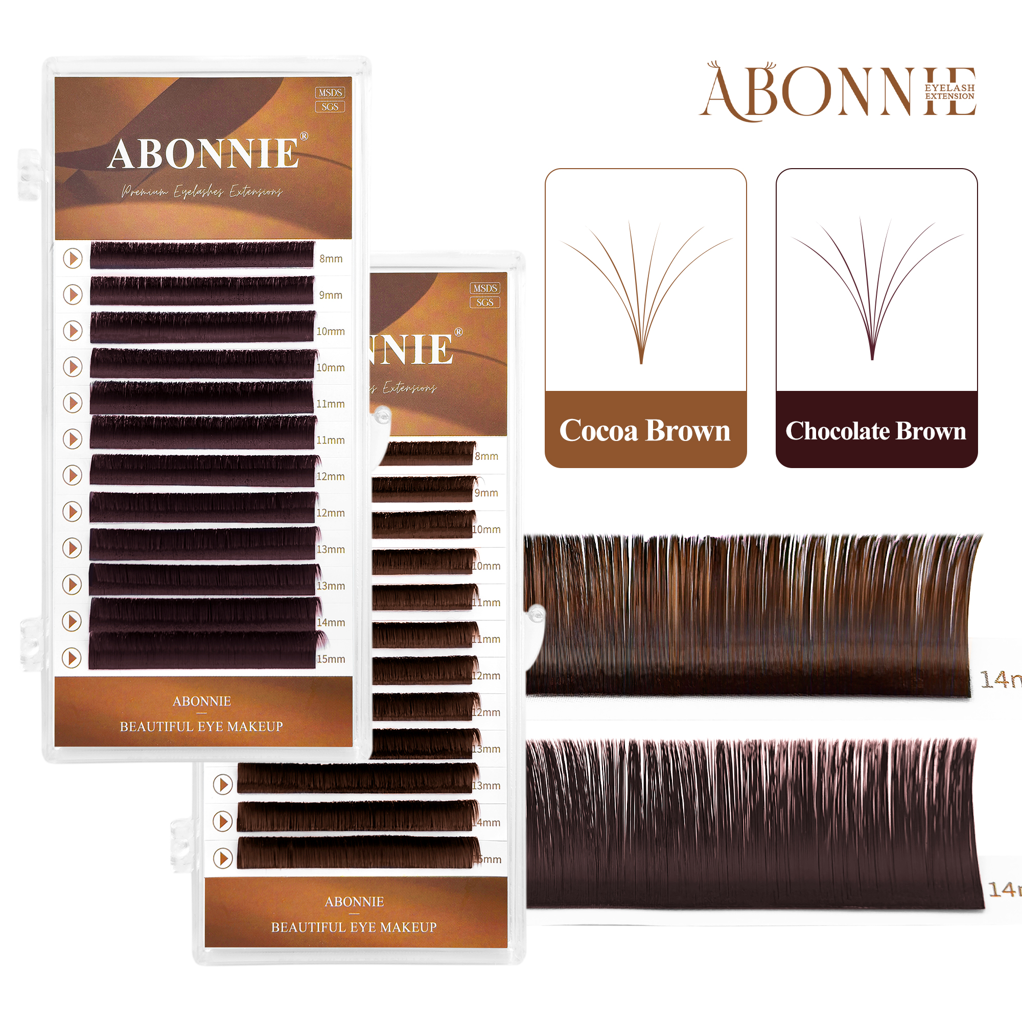 ABONNIE Cashmere Cocoa Chocola - Lash Tray Organizer recensione e prezzo