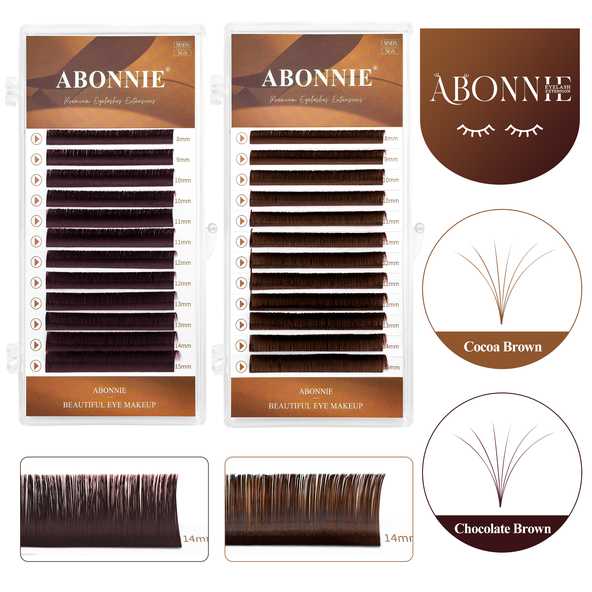 ABONNIE Cashmere Cocoa Chocola - Lash Tray Organizer recensione e prezzo