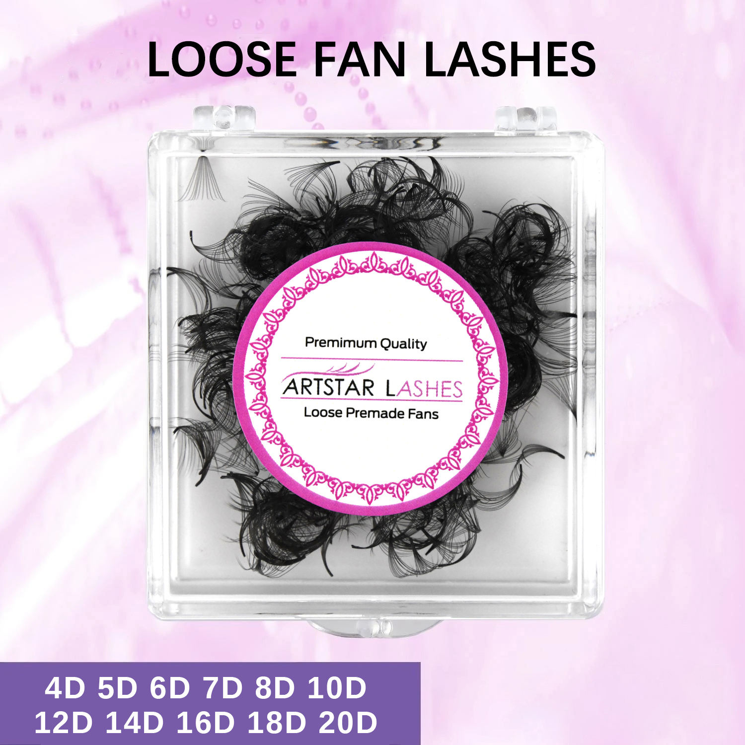 ARTSTAR 500 Fans Loose Fan Eye - Lash Tray Organizer recensione e prezzo