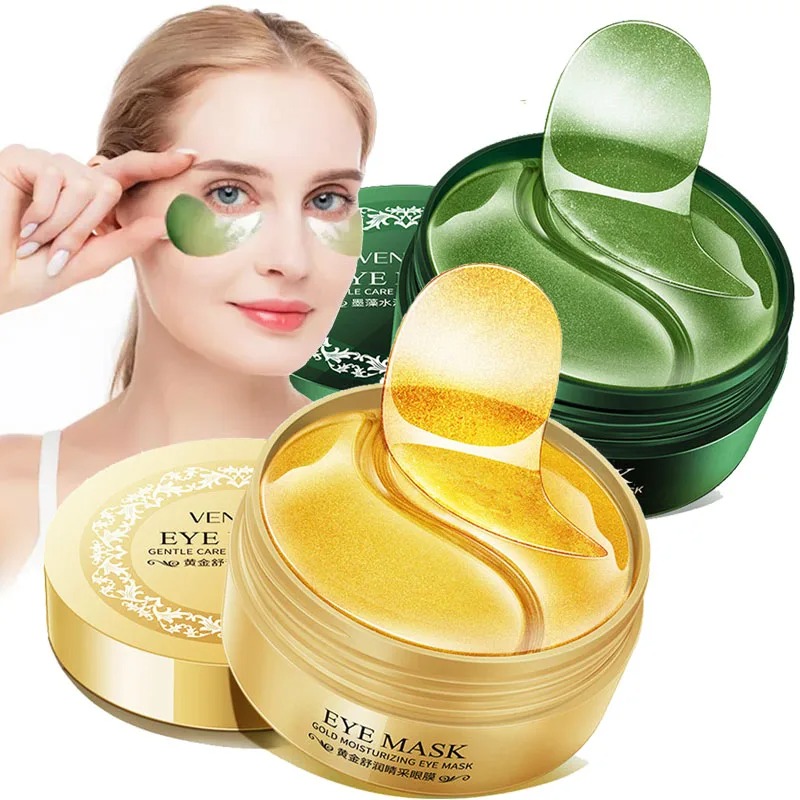 60Pcs/Box Seaweed Gold Collage - Eye Pad Collagen recensione e prezzo