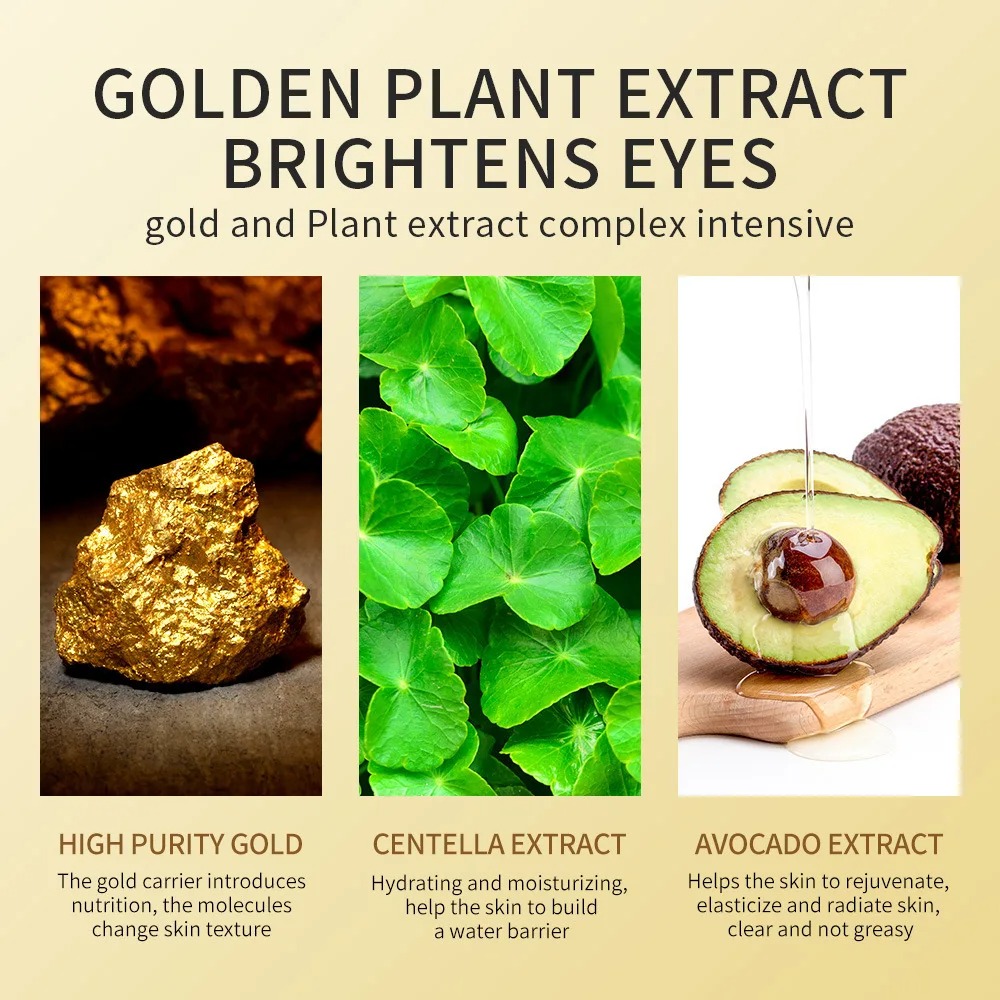 120pcs Avocado Golden Collagen - Eye Pad Collagen recensione e prezzo