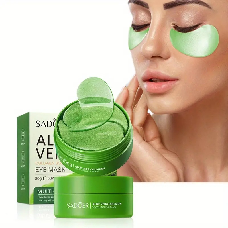 60 Pieces of Aloe Vera Collage - Eye Pad Collagen recensione e prezzo