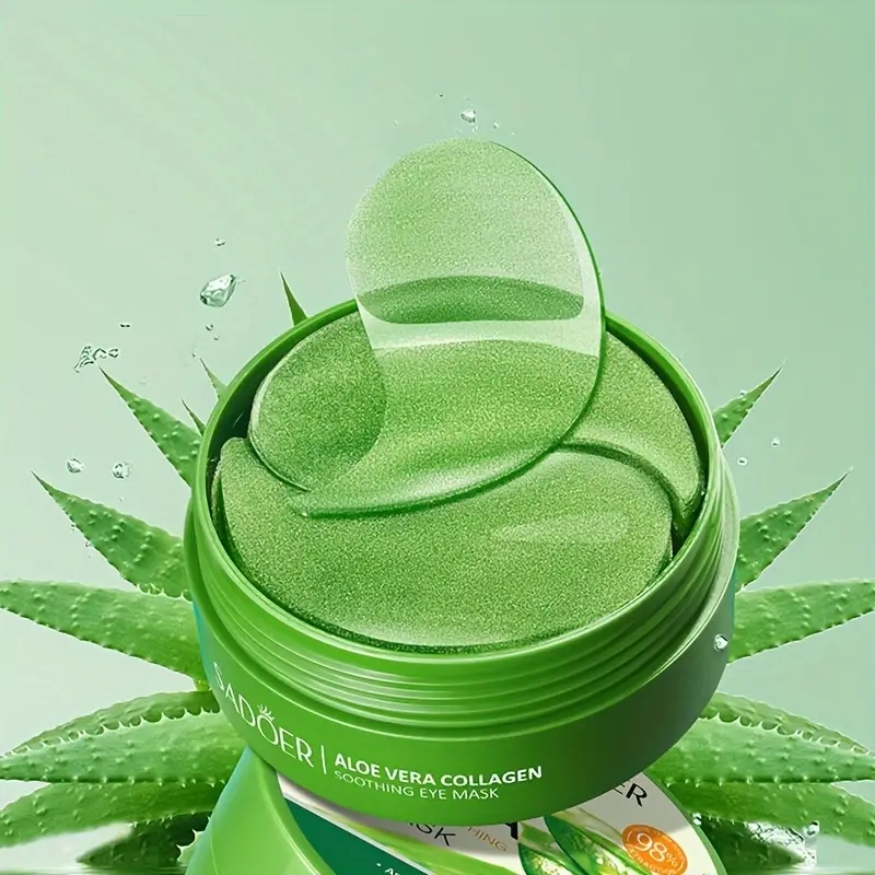 60 Pieces of Aloe Vera Collage - Eye Pad Collagen recensione e prezzo