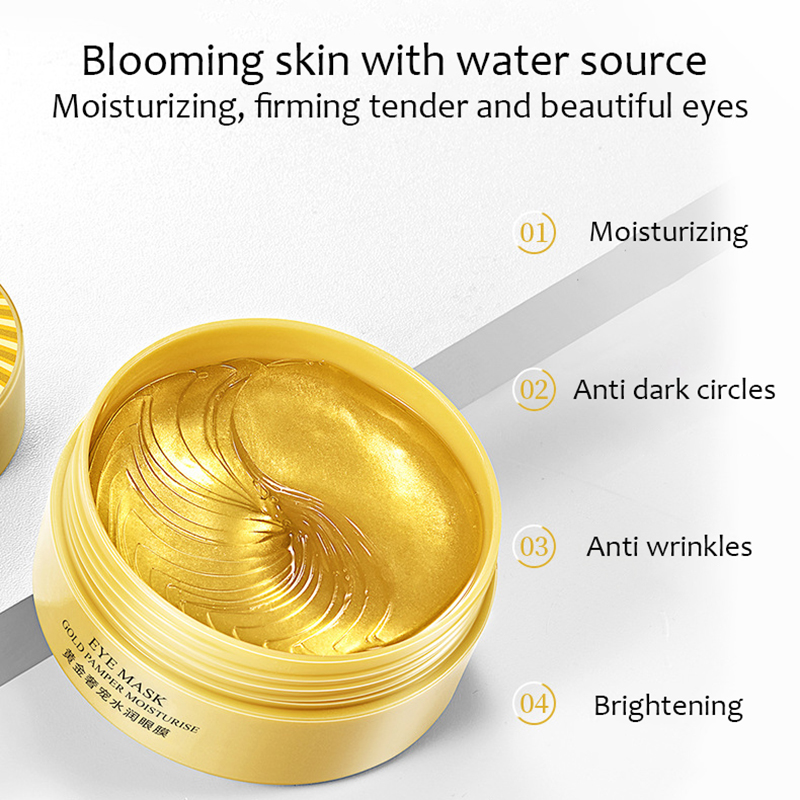 60pcs/box BIOAQUA Collagen Eye - Eye Pad Collagen recensione e prezzo