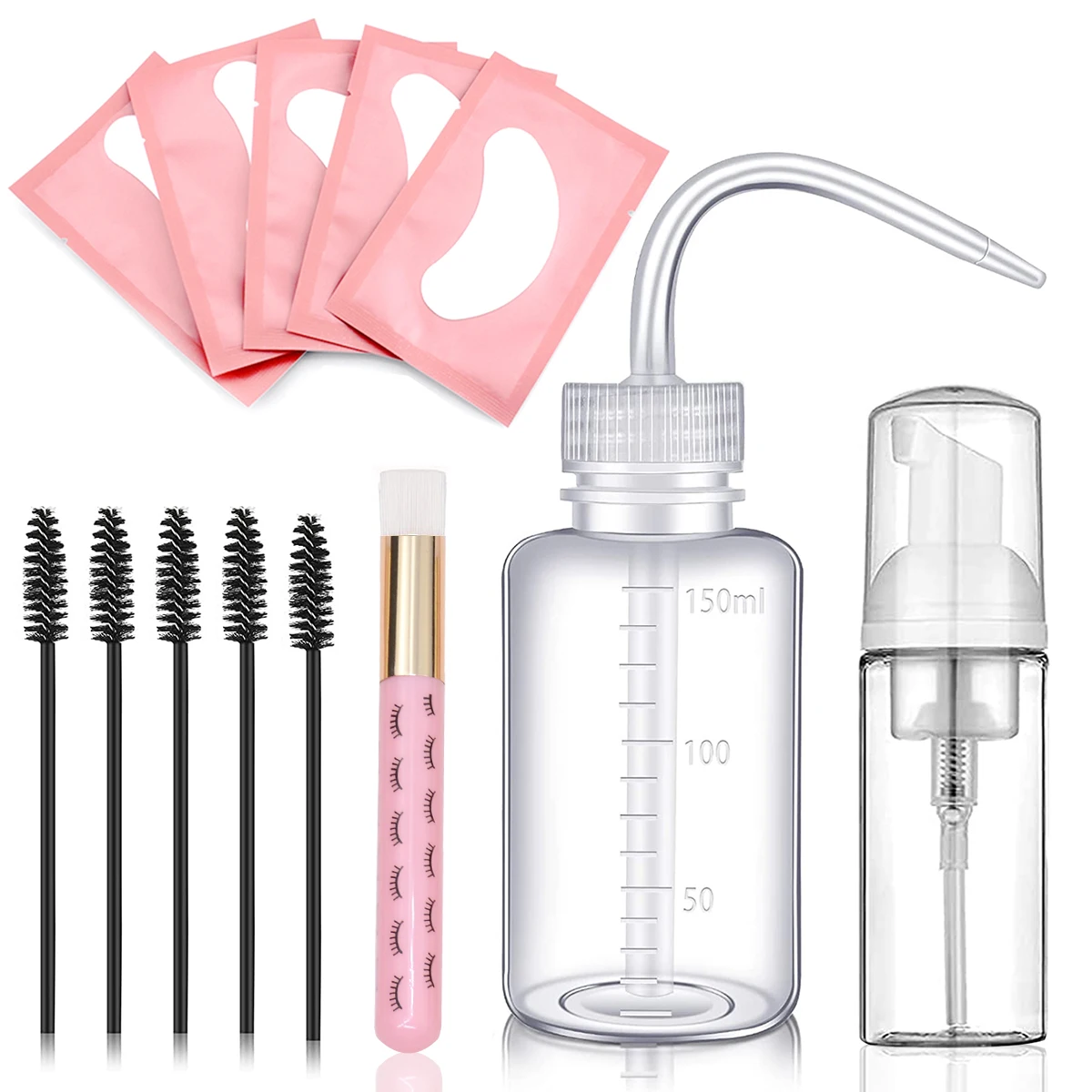 13Pcs Eyelash Extension Cleani - Eyelash Extension Eye Mask recensione e prezzo