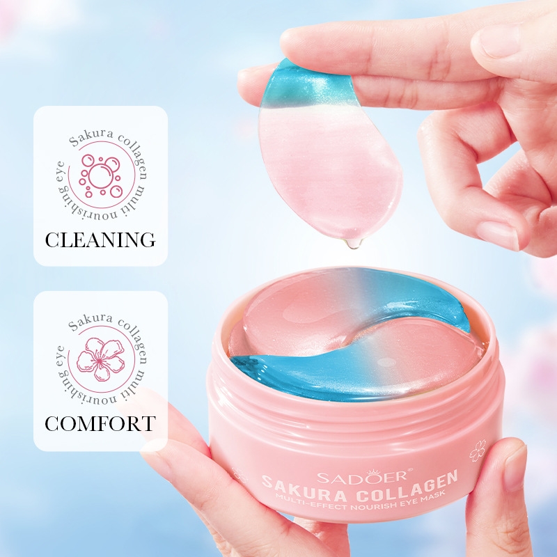60Pcs Sakura Collagen Multi-Ef - Eye Pad Collagen recensione e prezzo