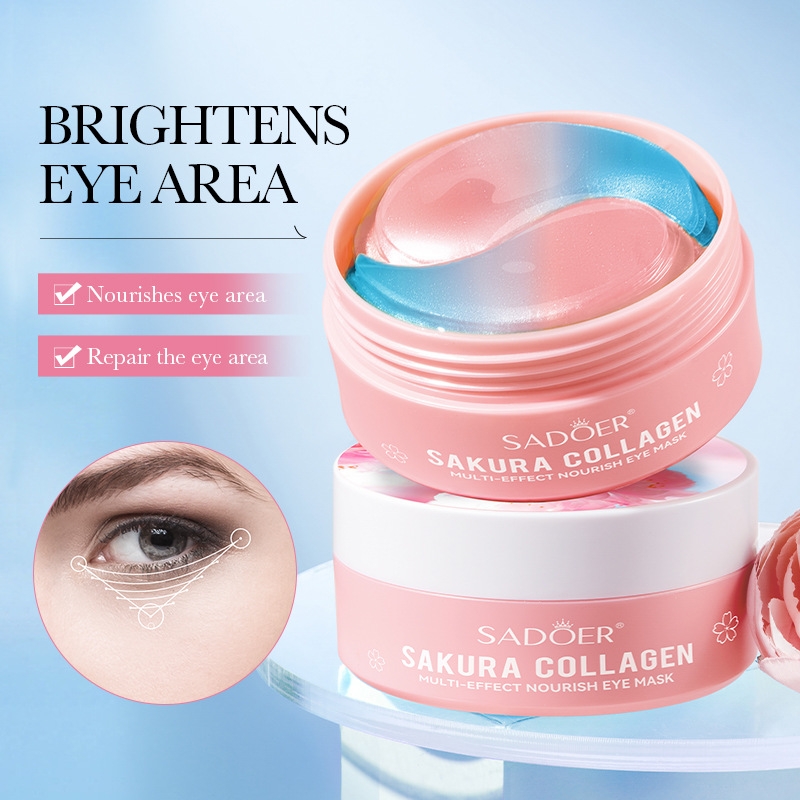 60Pcs Sakura Collagen Multi-Ef - Eye Pad Collagen recensione e prezzo