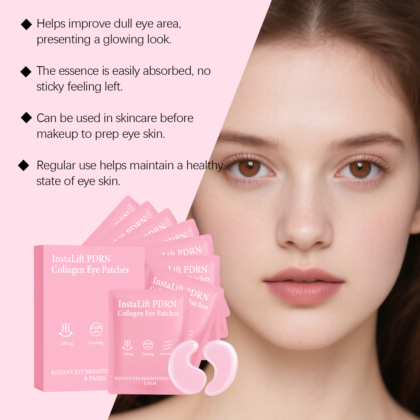 Instalift PDRN Collagen Eye Pa - Eye Pad Collagen recensione e prezzo