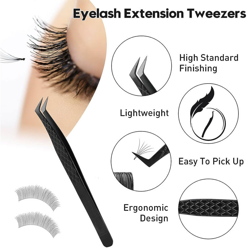Fiber Tip False Lash Tweezers  - Mega Volume Lash recensione e prezzo